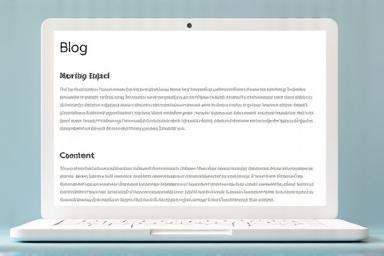 Example screenshot showing well-structured blog content on a website